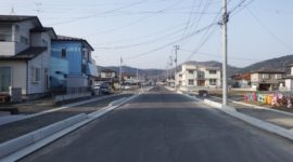 渡波稲井線道路整備工事 H28.3.17～H30.3.30