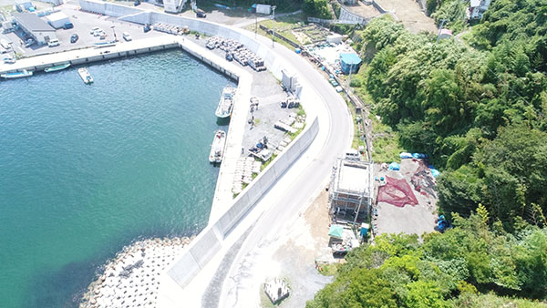 折ノ浜漁港海岸保全施設災害復旧ほか整備