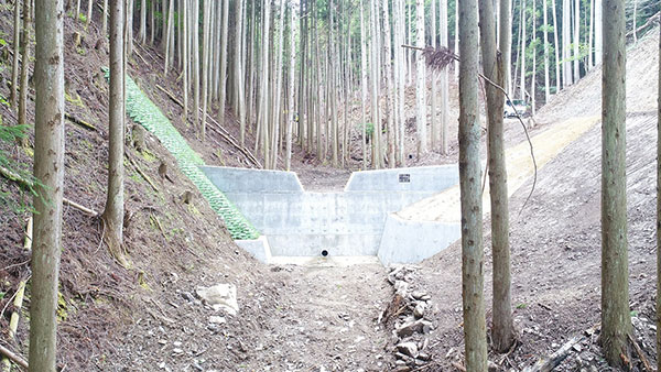 黒森沢復旧治山工事3