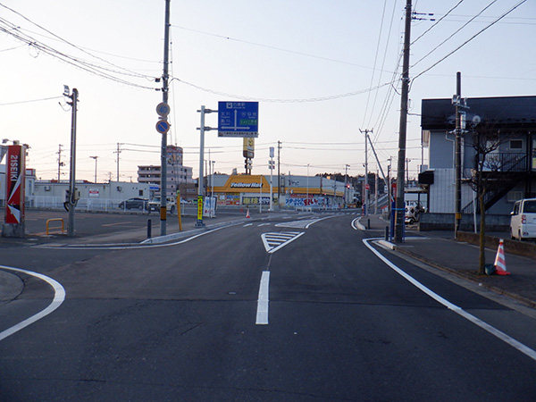 七窪蛇田線舗装2